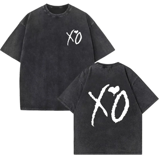 The Weeknd  Washed T-shirt XO