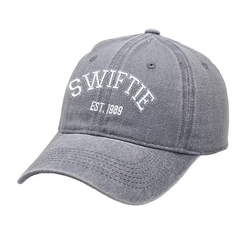 Taylors The Swifts Baseball Caps 1989 Printing Hats Retro Fashion Unisex Truck Driver's Father's Sun Hat