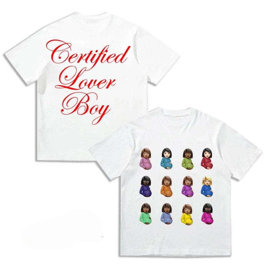 Rapper Drake Certified Lover Boy Album Print Graphic T-shirt