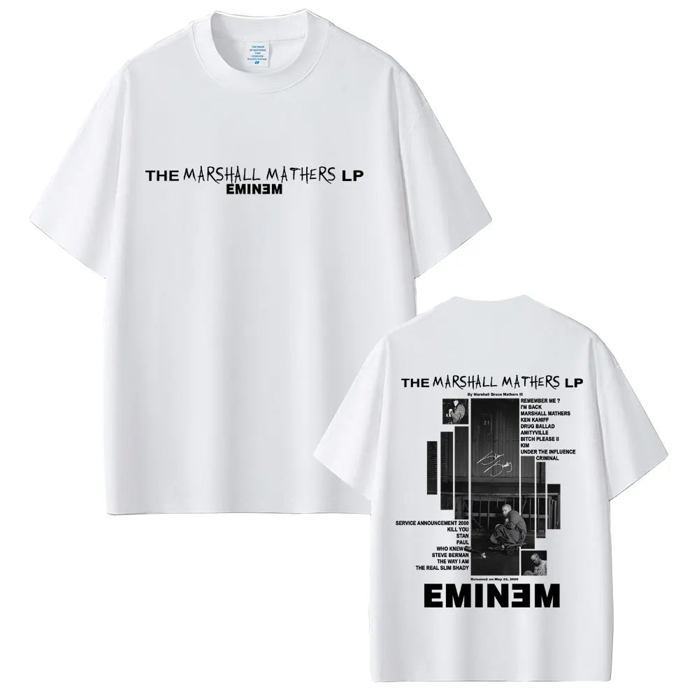 Rapper Eminem 2000 Album Graphic T-shirt
