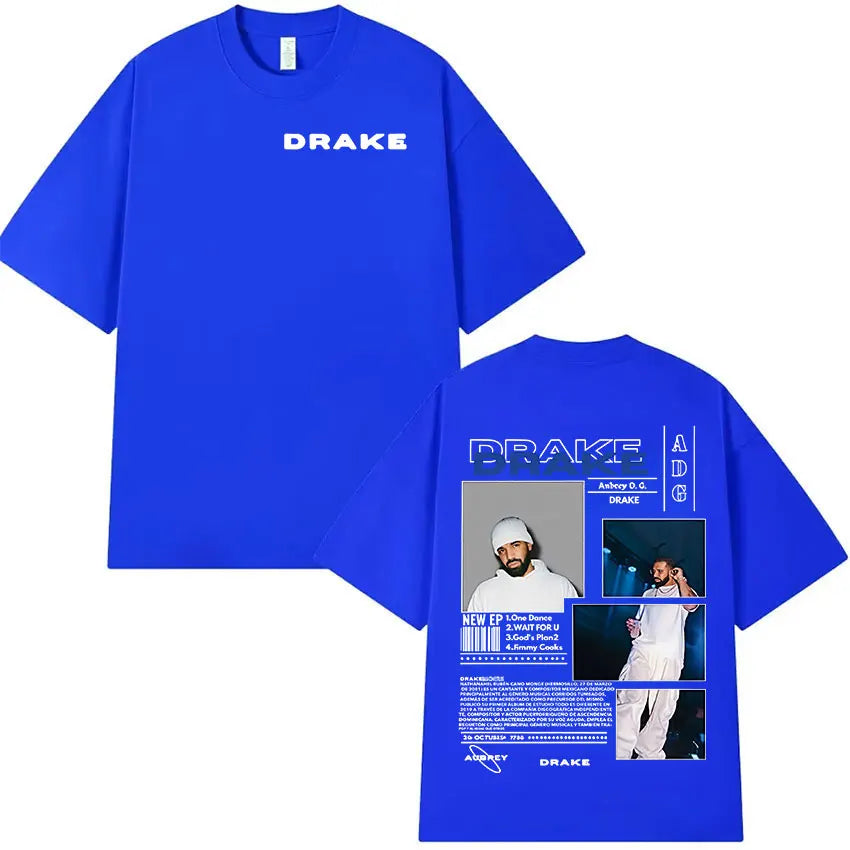 Rapper Drake Tour 2025 Album Graphic T Shirt