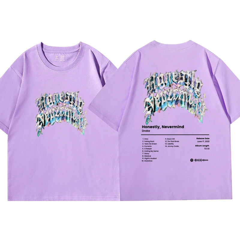 Drake Music Album Honestly Nevermind T-shirt