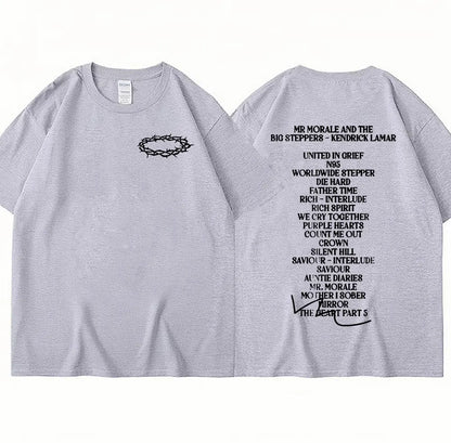 Kendrick Lamar T Shirt Mr. Morale and The Big Steppers Music Album