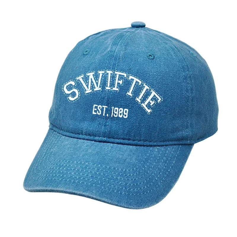 Taylors The Swifts Baseball Caps 1989 Printing Hats Retro Fashion Unisex Truck Driver's Father's Sun Hat