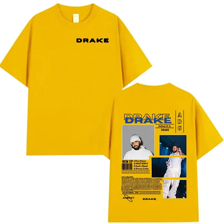 Drake Tour 2025 Album Graphic T Shirt