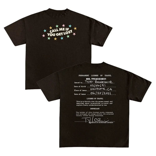 Call Me If You Get Lost Tyler The Creator Short Sleeve T-Shirt