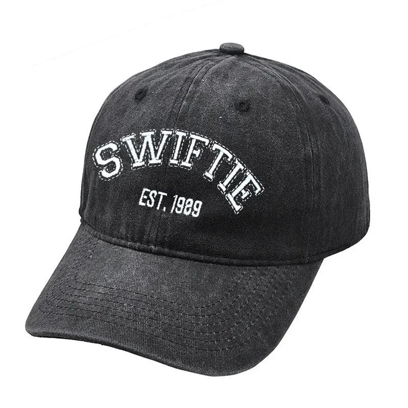Taylors The Swifts Baseball Caps 1989 Printing Hats Retro Fashion Unisex Truck Driver's Father's Sun Hat