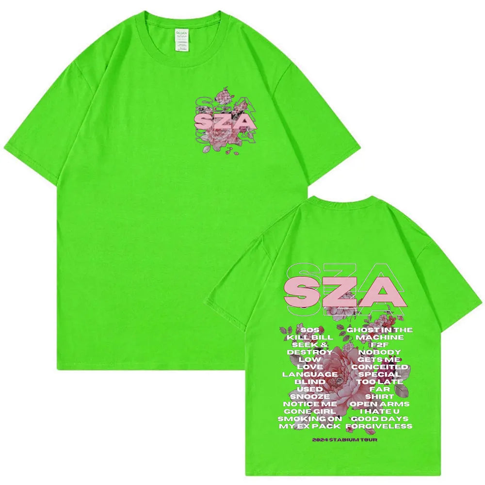 SZA SOS Australia Tour T Shirt