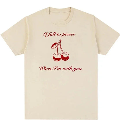 Lana Del Rey Cherry Y2k Vintage T-shirt