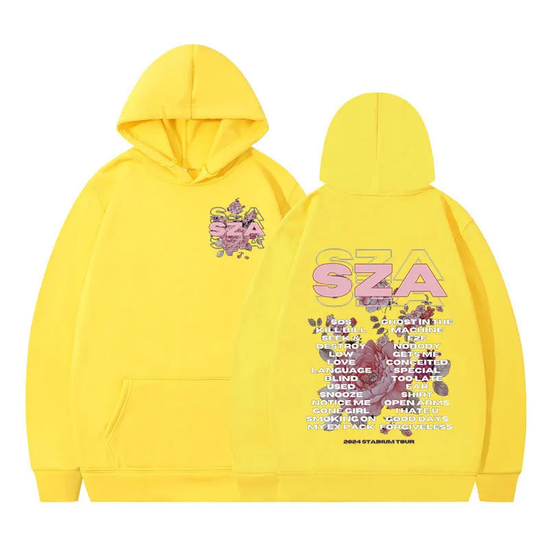 Rapper SZA SOS Australia Tour Hoodie
