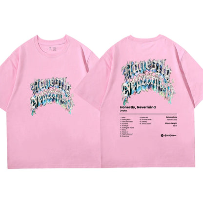 Drake Music Album Honestly Nevermind T-shirt