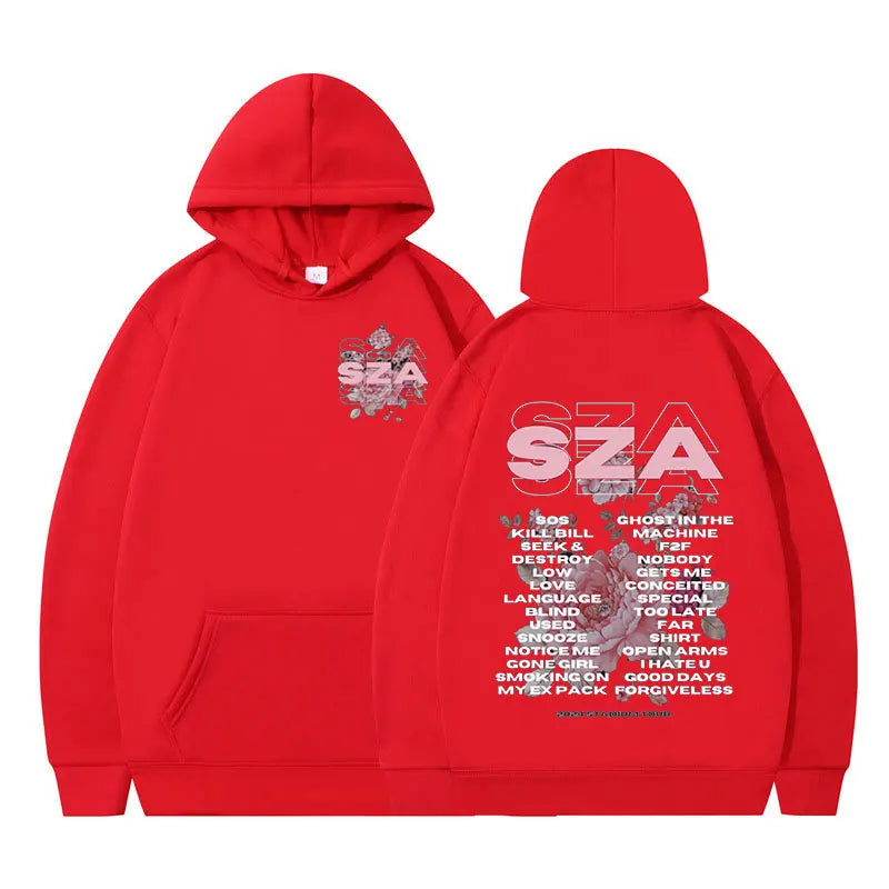 Rapper SZA SOS Australia Tour Hoodie