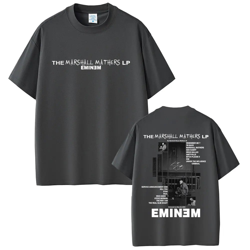 Rapper Eminem 2000 Album Graphic T-shirt