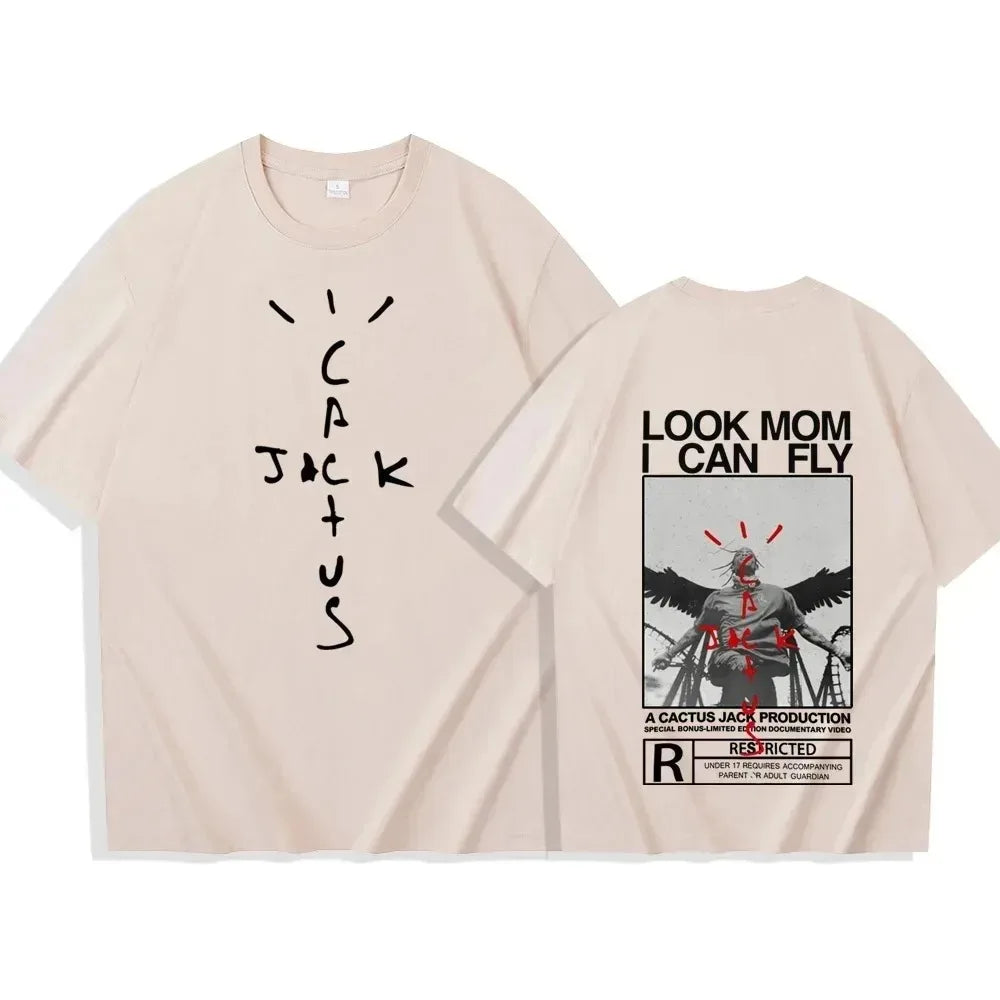 Travis Look Mom I Can Fly T-shirt