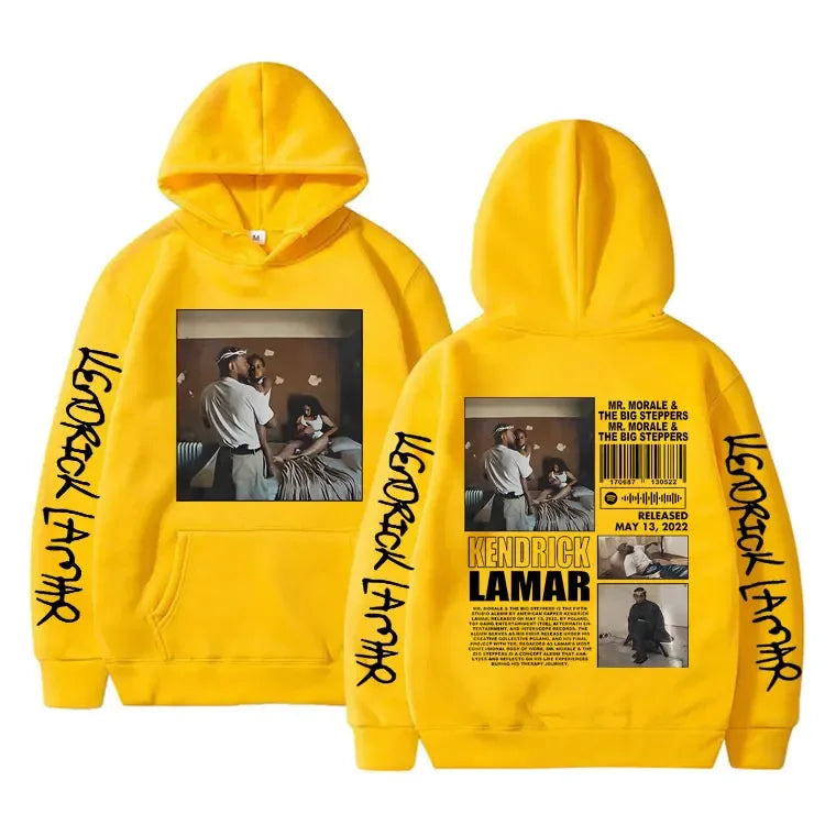 Kendrick Lamar Graphic Hoodie Album Mr Morale & The Big Steppers