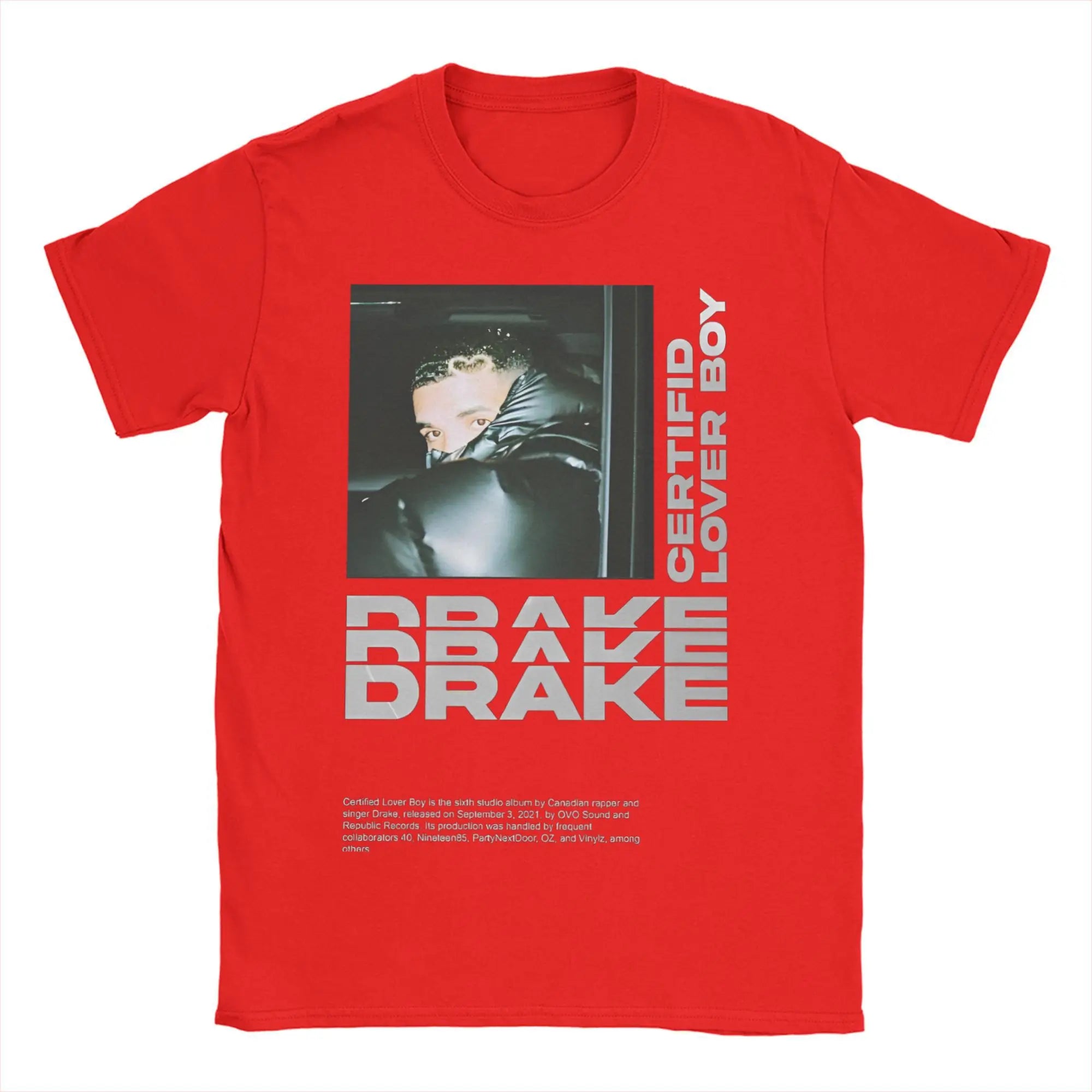 Drakes  T-Shirt Y2K, certified lover boy