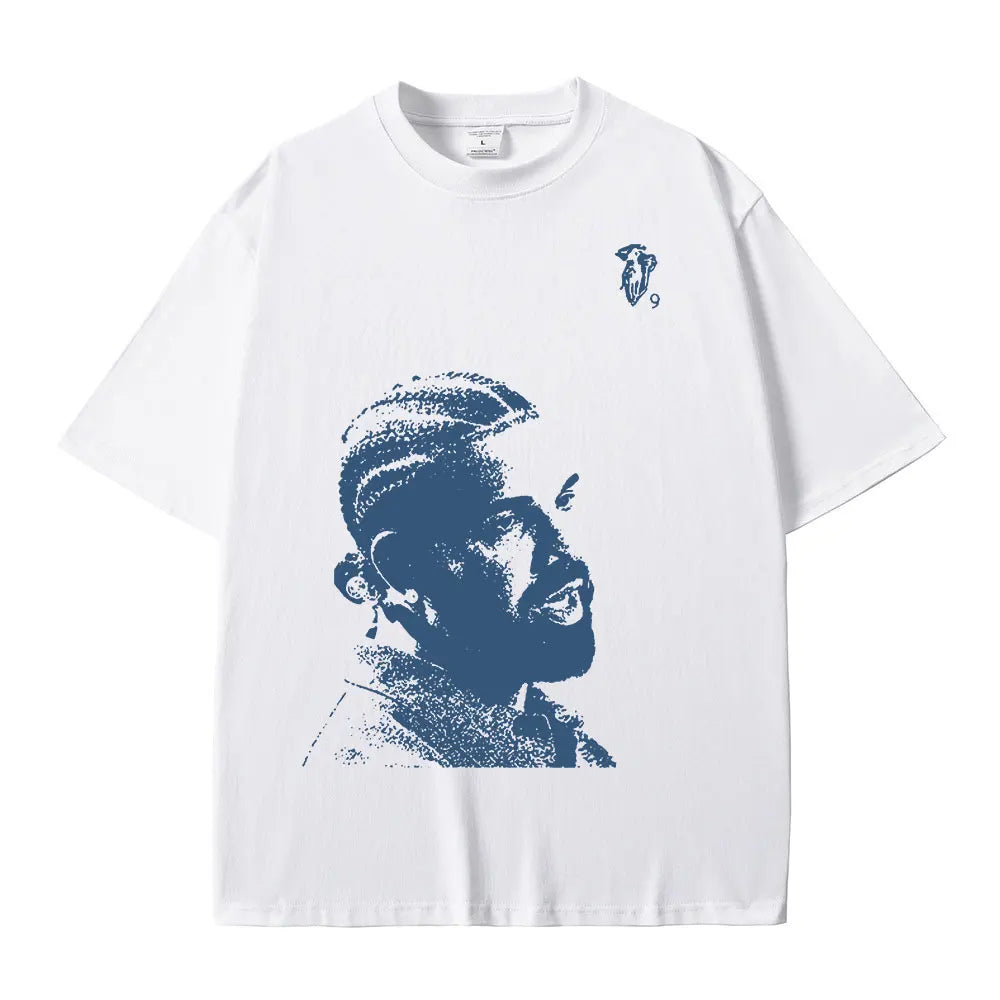 Vintage Rapper Drake Portrait Graphic T Shirt