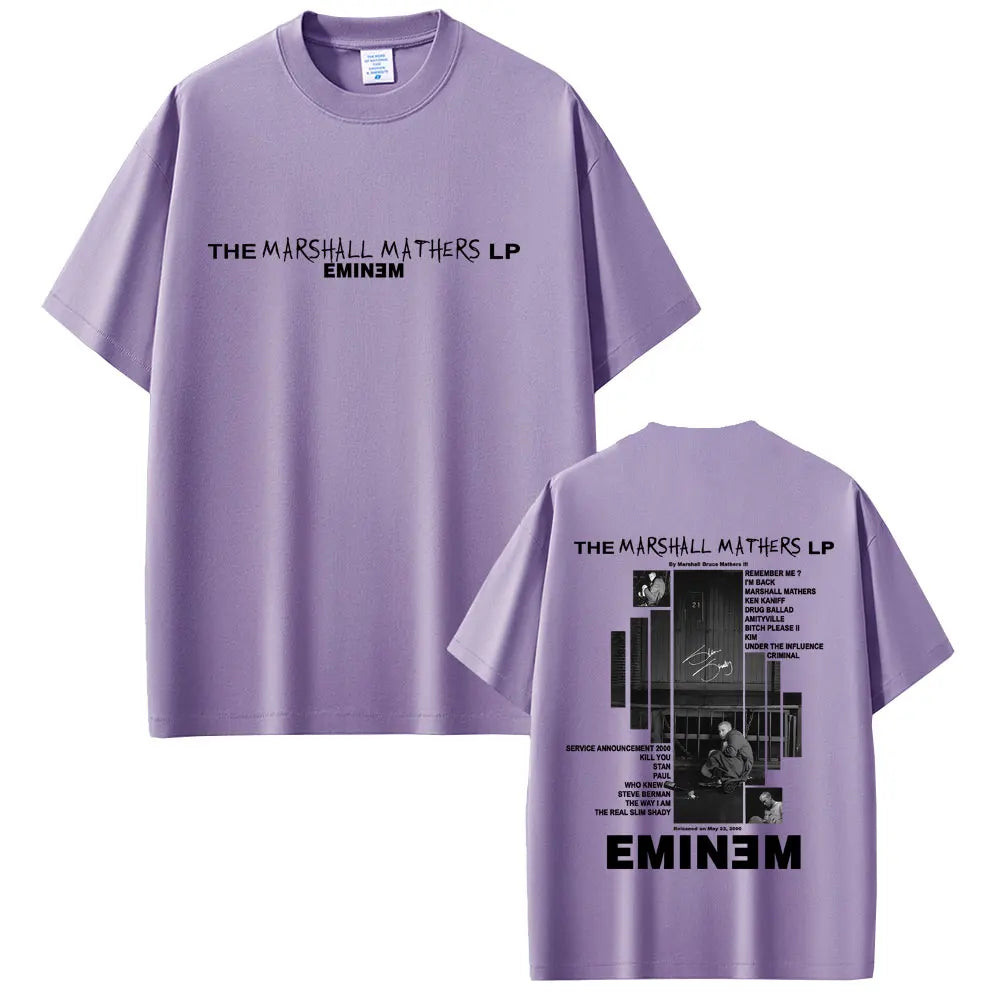 Rapper Eminem 2000 Album Graphic T-shirt
