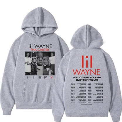 Rapper Lil Wayne Double Sided Print Hoodie