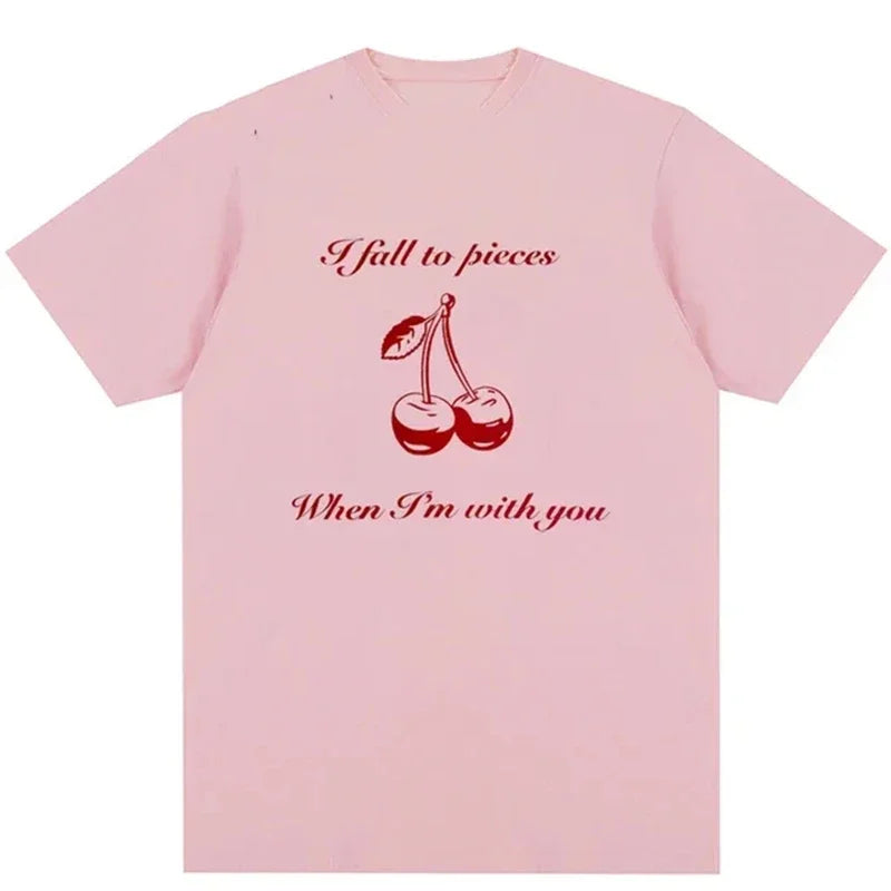 Lana Del Rey Cherry Y2k Vintage T-shirt