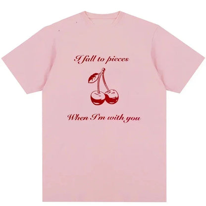 Lana Del Rey Cherry Y2k Vintage T-shirt