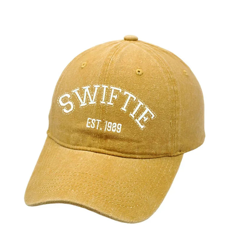 Taylors The Swifts Baseball Caps 1989 Printing Hats Retro Fashion Unisex Truck Driver's Father's Sun Hat